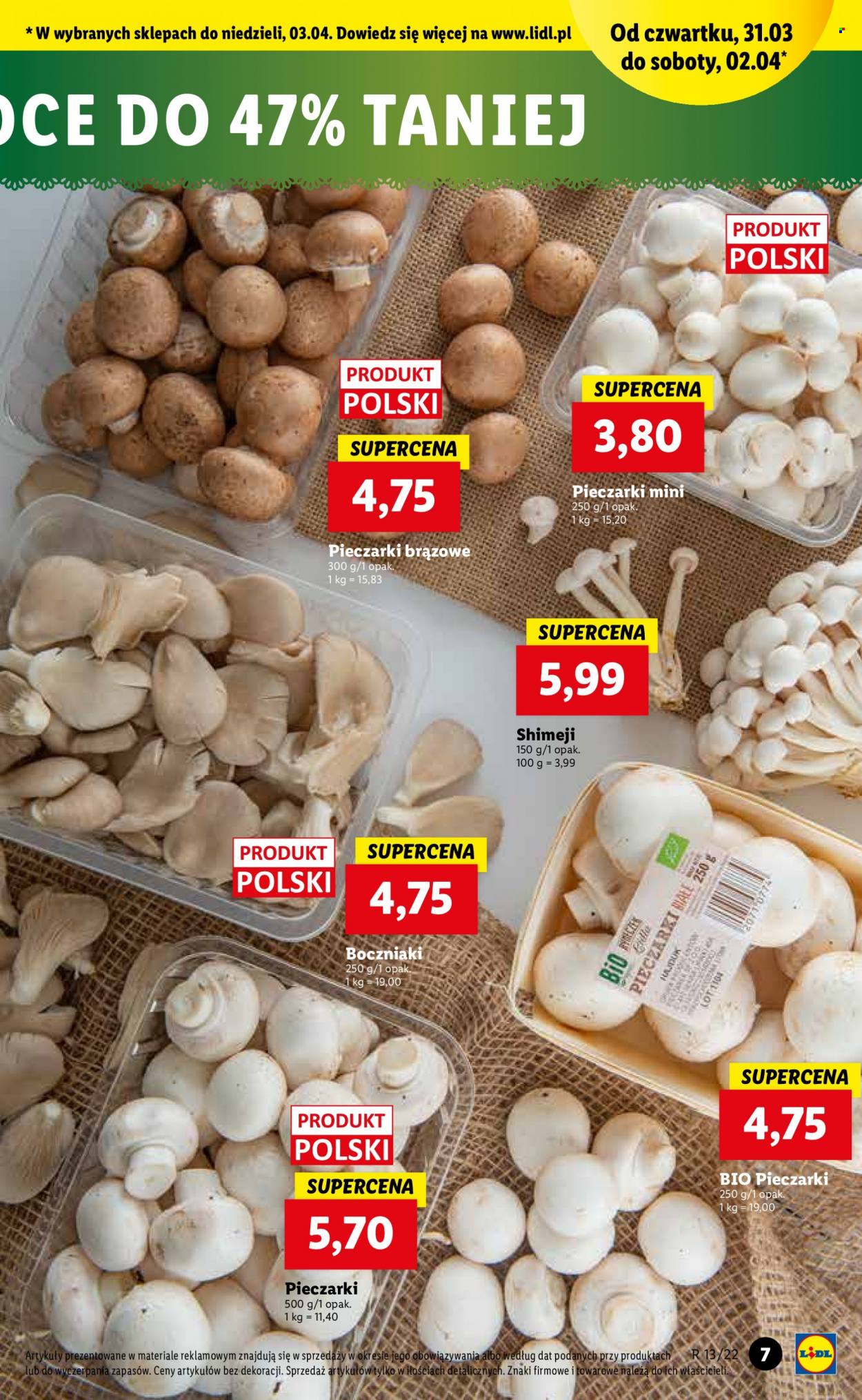 Gazetka Lidl - 31.03.2022 - 3.04.2022. Strona 7