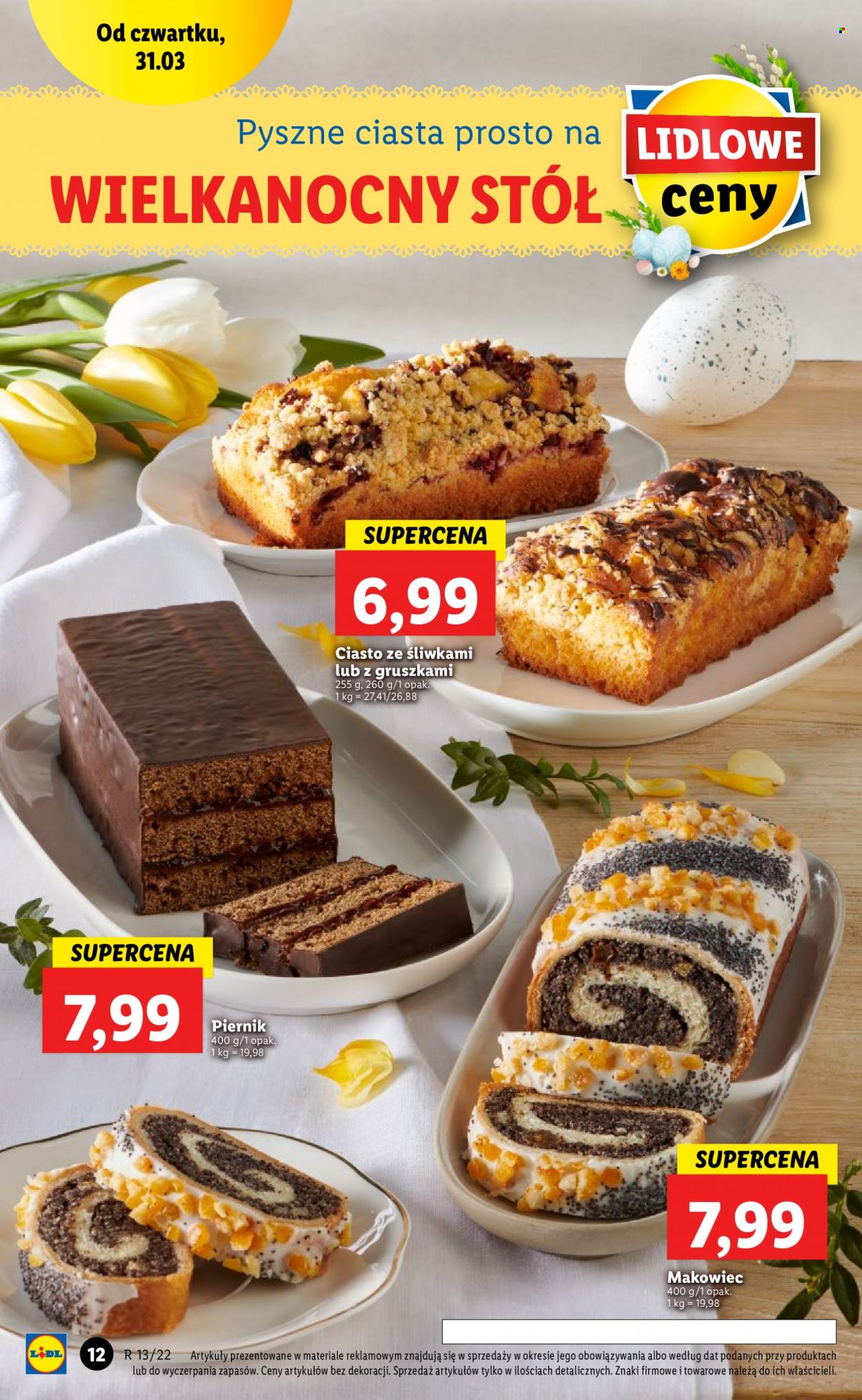 Gazetka Lidl - 31.03.2022 - 3.04.2022. Strona 12