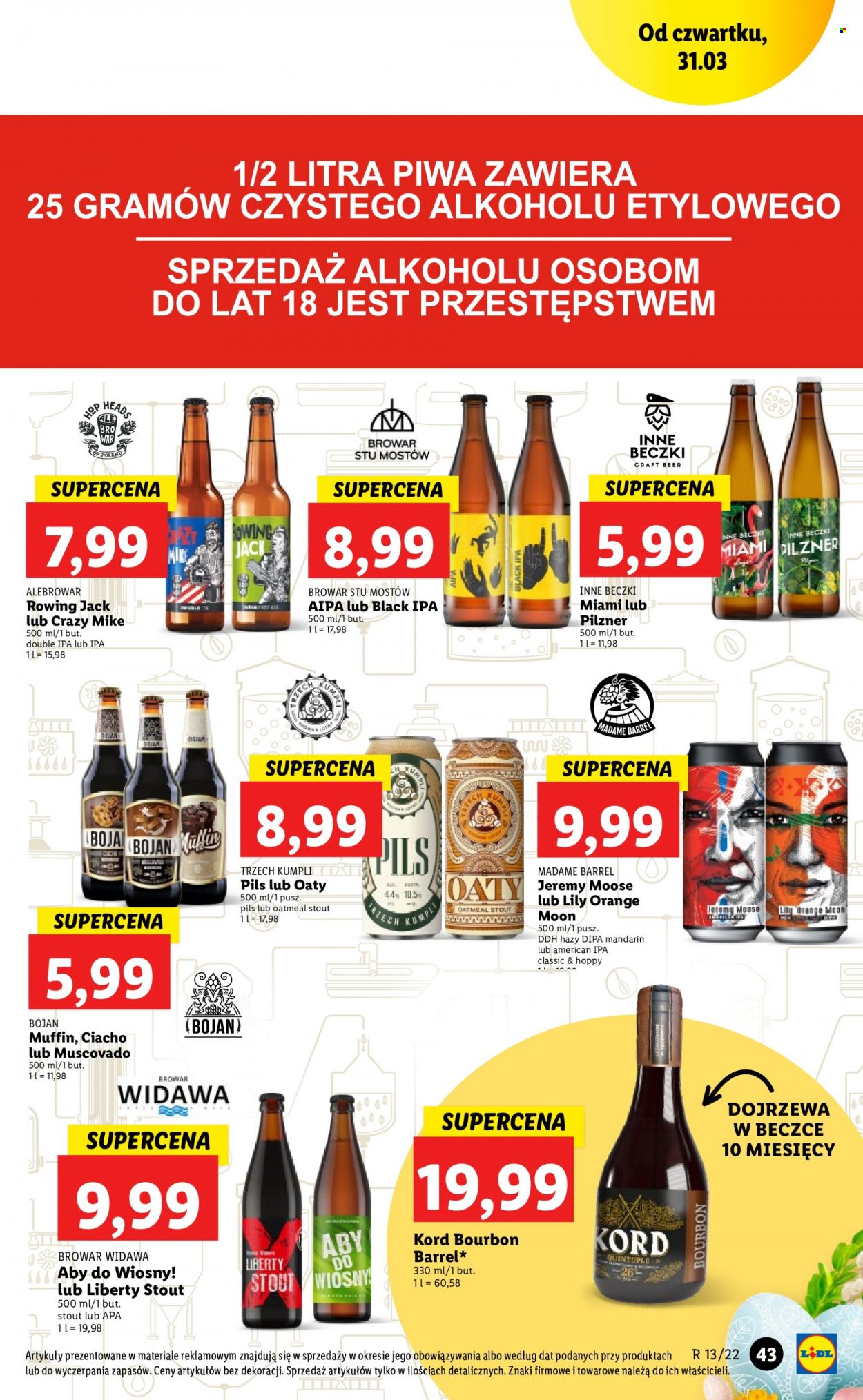 Gazetka Lidl - 31.03.2022 - 3.04.2022. Strona 43