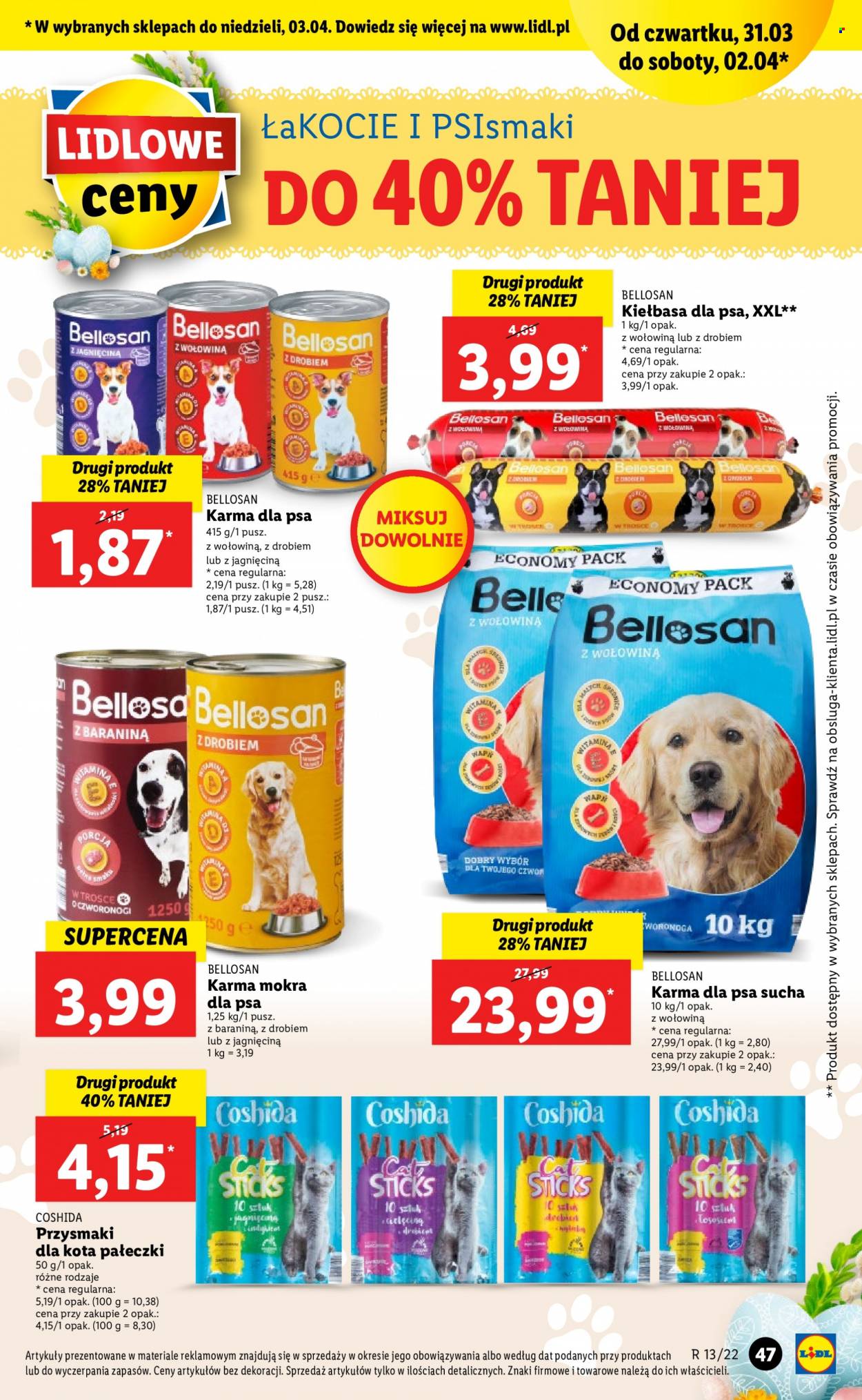 Gazetka Lidl - 31.03.2022 - 3.04.2022. Strona 47