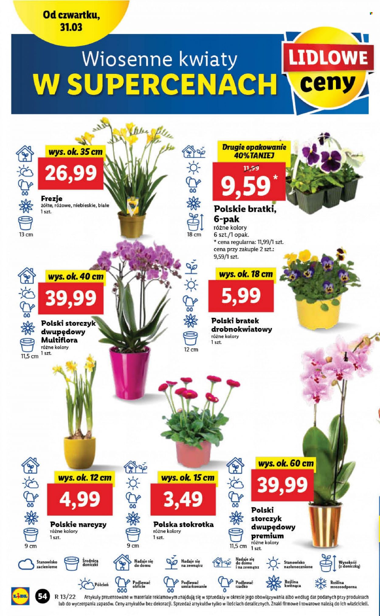 Gazetka Lidl - 31.03.2022 - 3.04.2022. Strona 54
