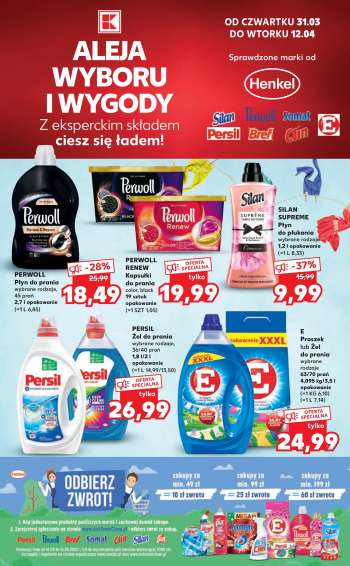Gazetka Kaufland - 31.03.2022 - 12.04.2022.