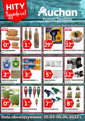 Gazetka Auchan - 30.03.2022 - 5.04.2022.