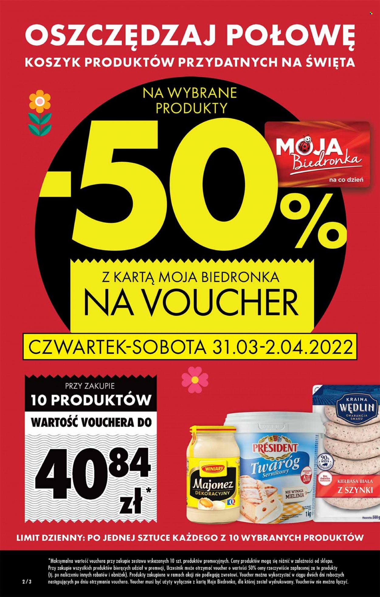 Gazetka Biedronka - 31.03.2022 - 6.04.2022. Strona 2