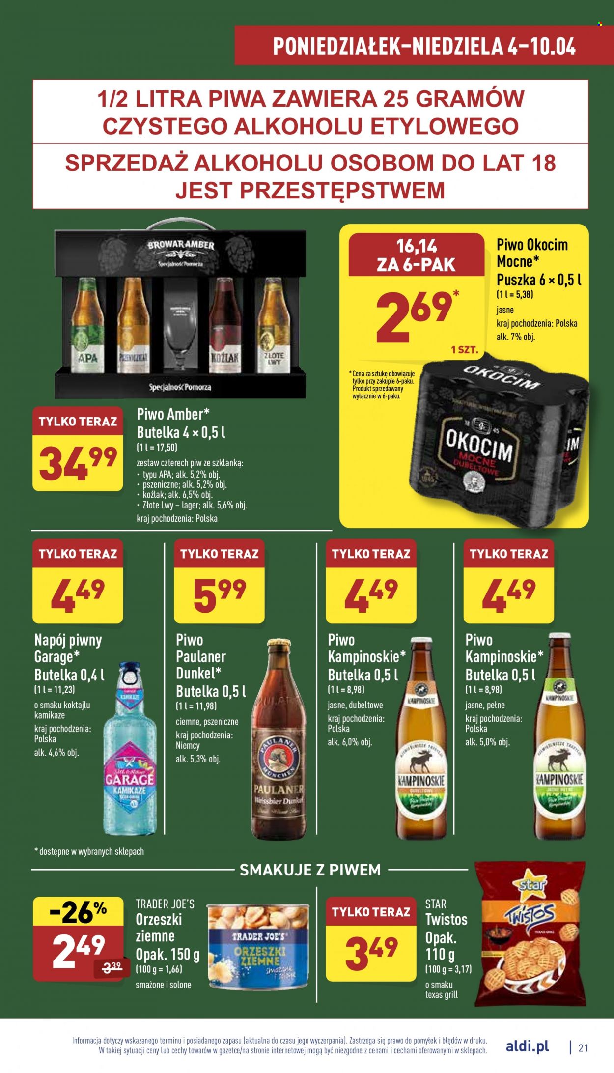 Gazetka ALDI - 4.04.2022 - 10.04.2022. Strona 21