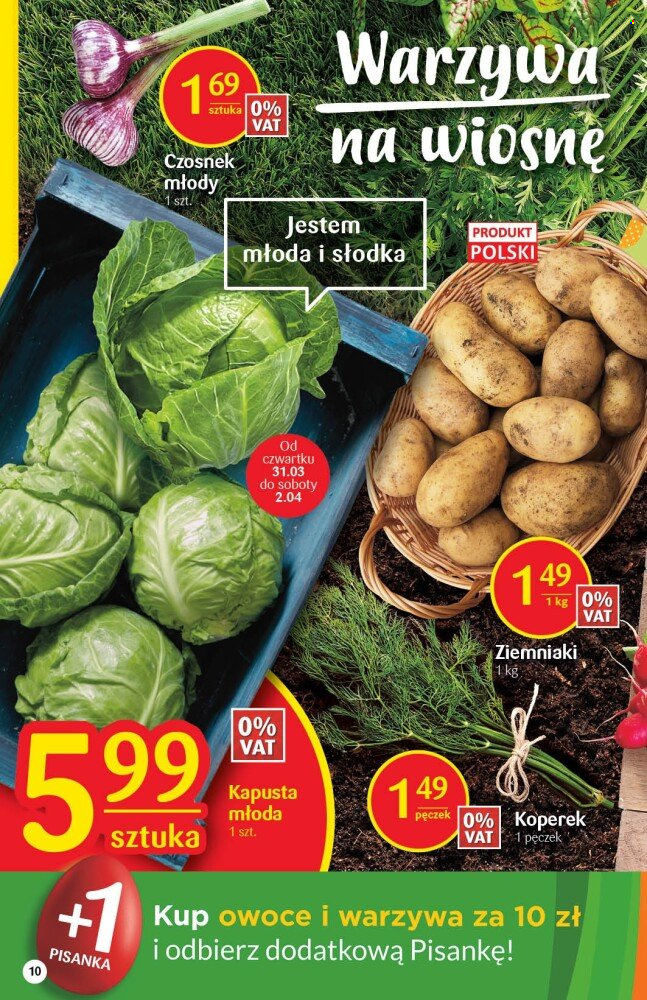 Gazetka Delikatesy Centrum - 31.03.2022 - 6.04.2022. Strona 10