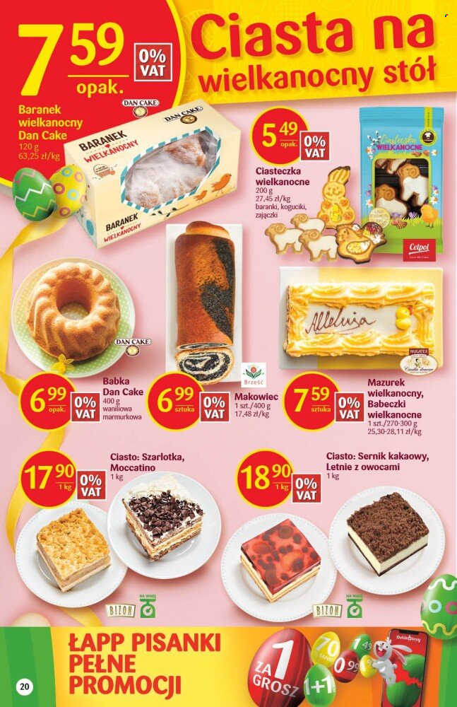 Gazetka Delikatesy Centrum - 31.03.2022 - 6.04.2022. Strona 20