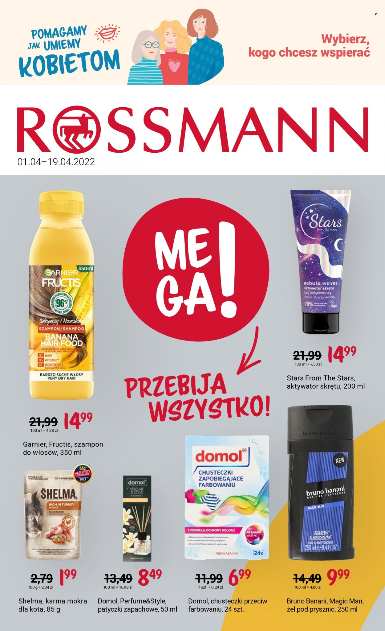 Gazetka Rossmann - 1.04.2022 - 19.04.2022. Strona 1