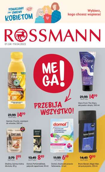Gazetka Rossmann - 1.04.2022 - 19.04.2022.