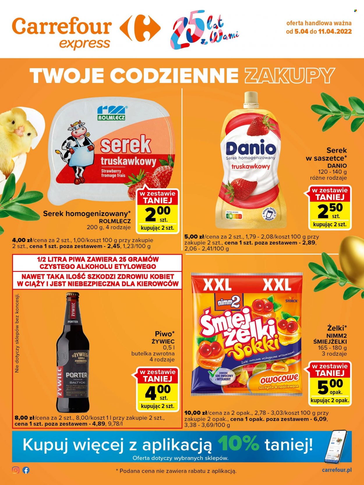 Gazetka Carrefour Express - 5.04.2022 - 11.04.2022. Strona 1