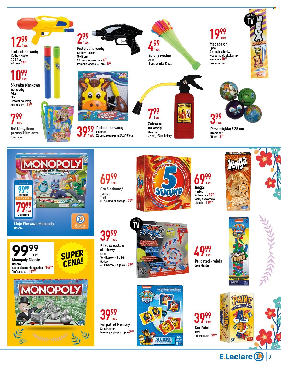 Gazetka E.Leclerc - 5.04.2022 - 16.04.2022. Strona 9