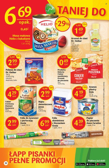 Gazetka Delikatesy Centrum - 7.04.2022 - 18.04.2022. Strona 19