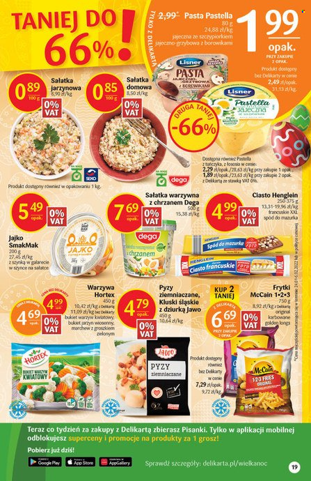 Gazetka Delikatesy Centrum - 7.04.2022 - 18.04.2022. Strona 20