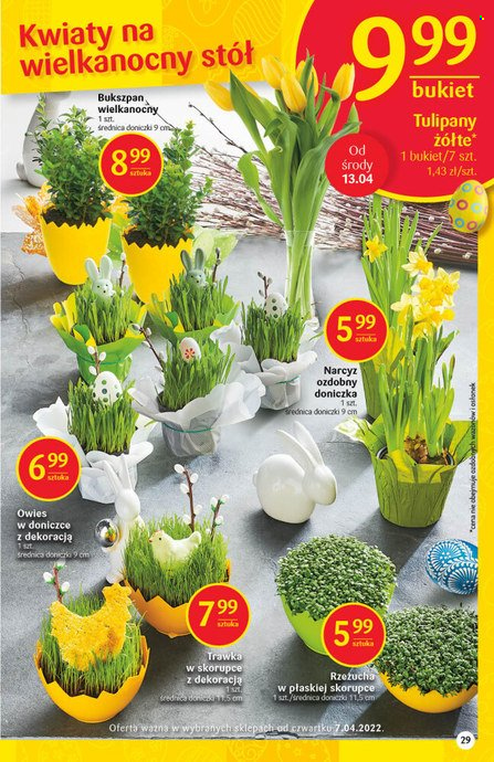 Gazetka Delikatesy Centrum - 7.04.2022 - 18.04.2022. Strona 29