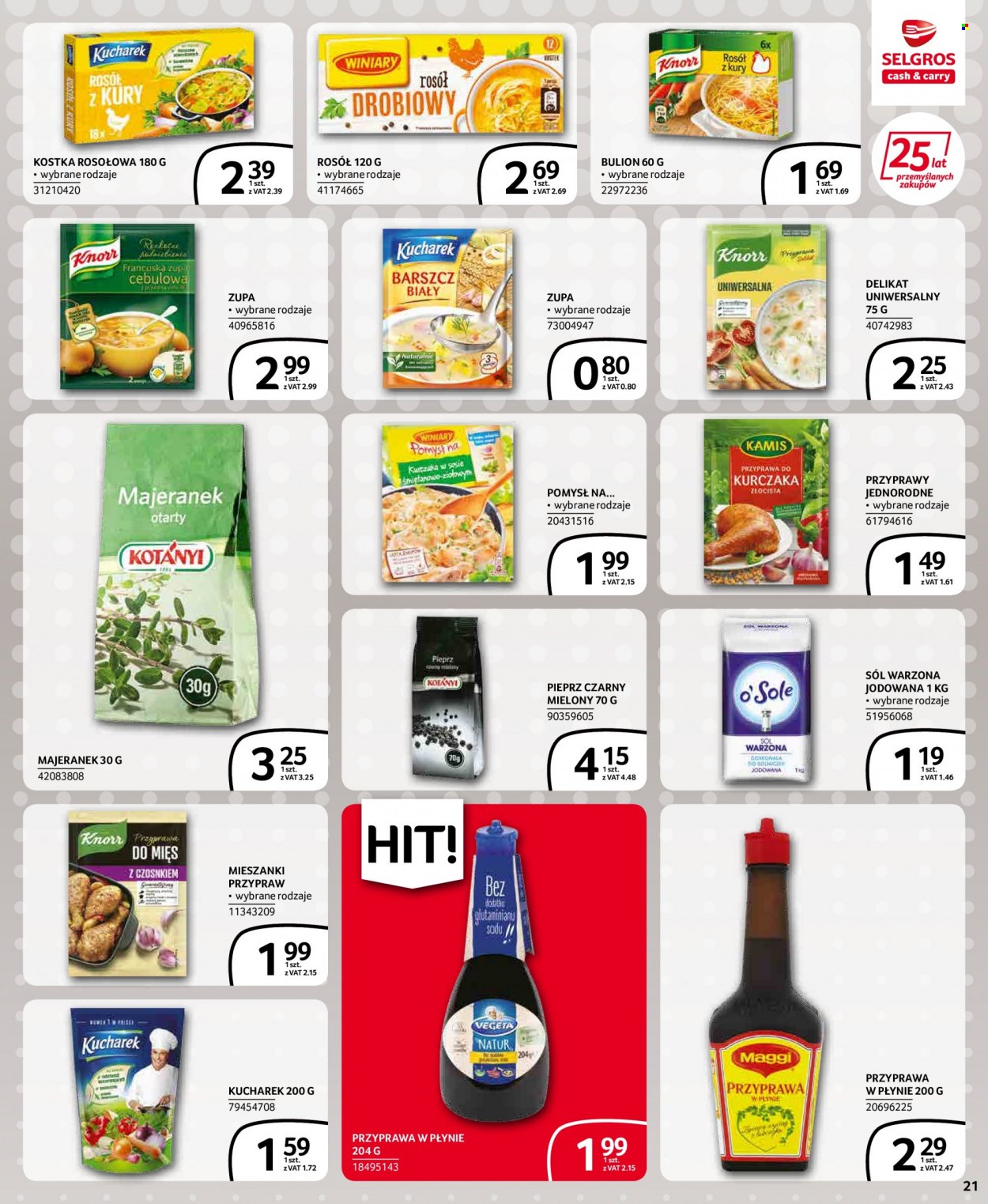 Gazetka Selgros - 7.04.2022 - 16.04.2022. Strona 21