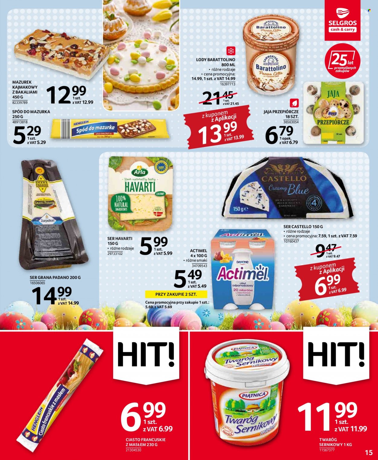 Gazetka Selgros - 7.04.2022 - 16.04.2022. Strona 15