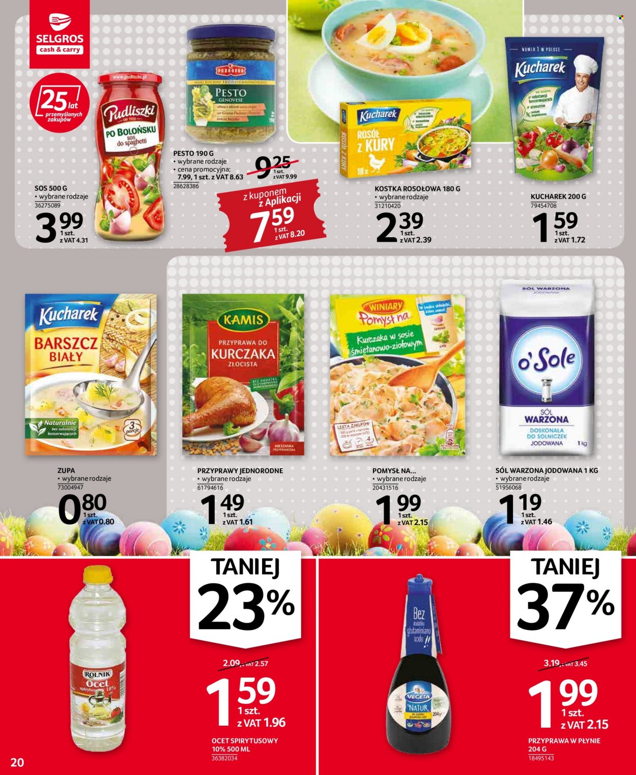 Gazetka Selgros - 7.04.2022 - 16.04.2022. Strona 20