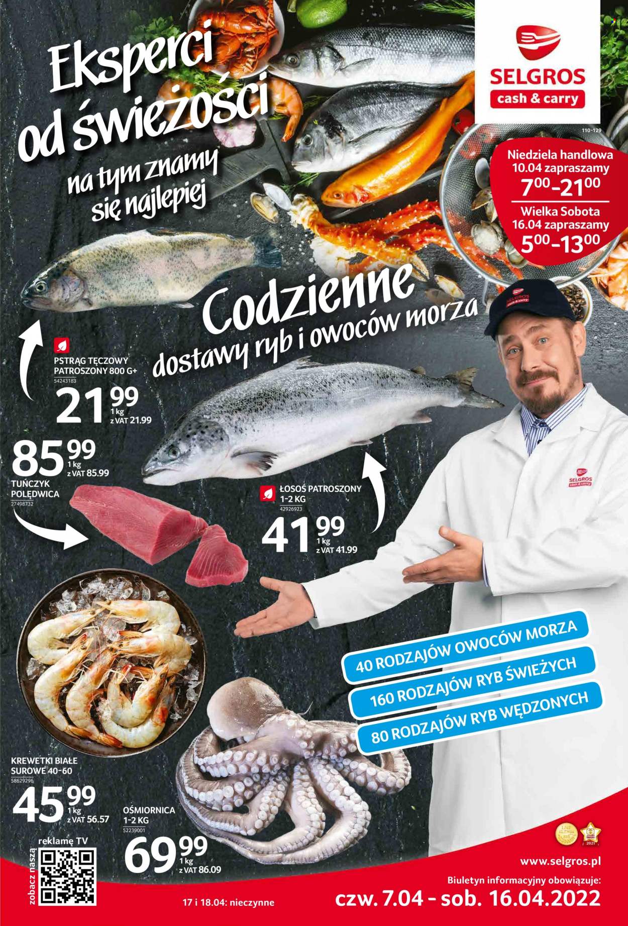 Gazetka Selgros - 7.04.2022 - 16.04.2022. Strona 1