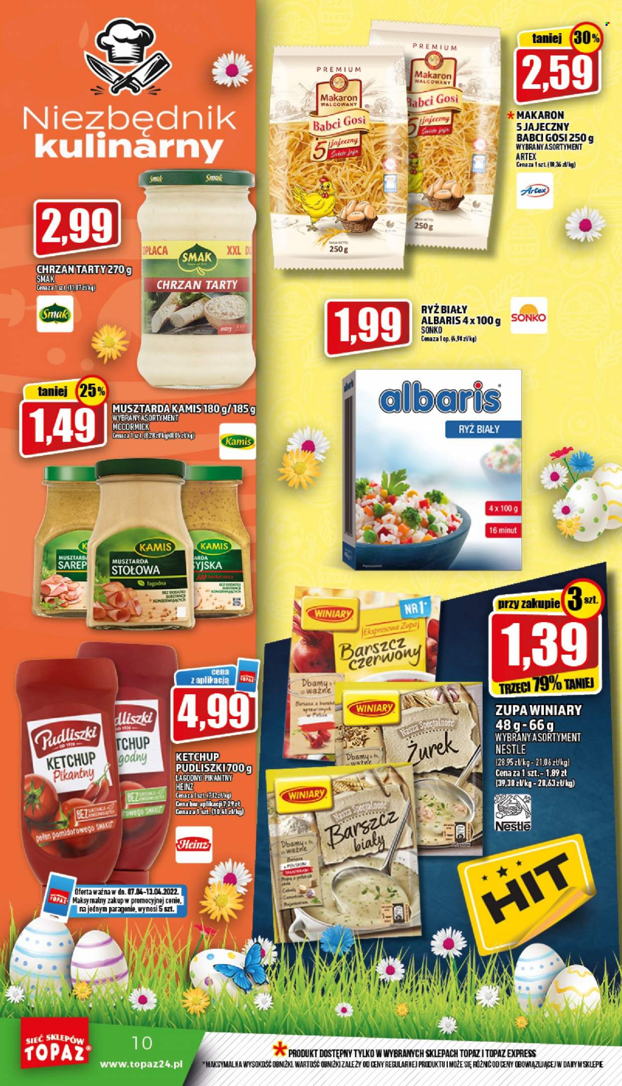 Gazetka Topaz - 7.04.2022 - 13.04.2022. Strona 10