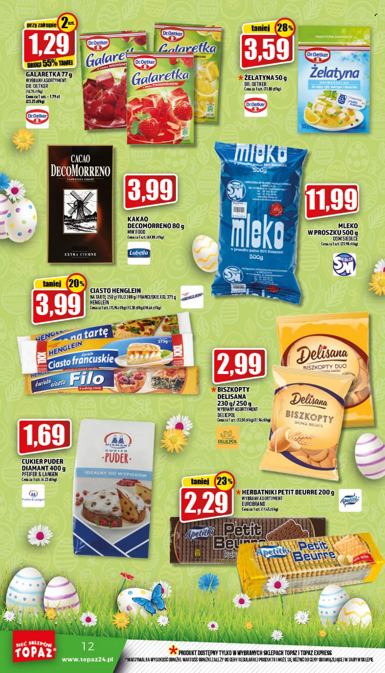 Gazetka Topaz - 7.04.2022 - 13.04.2022. Strona 12