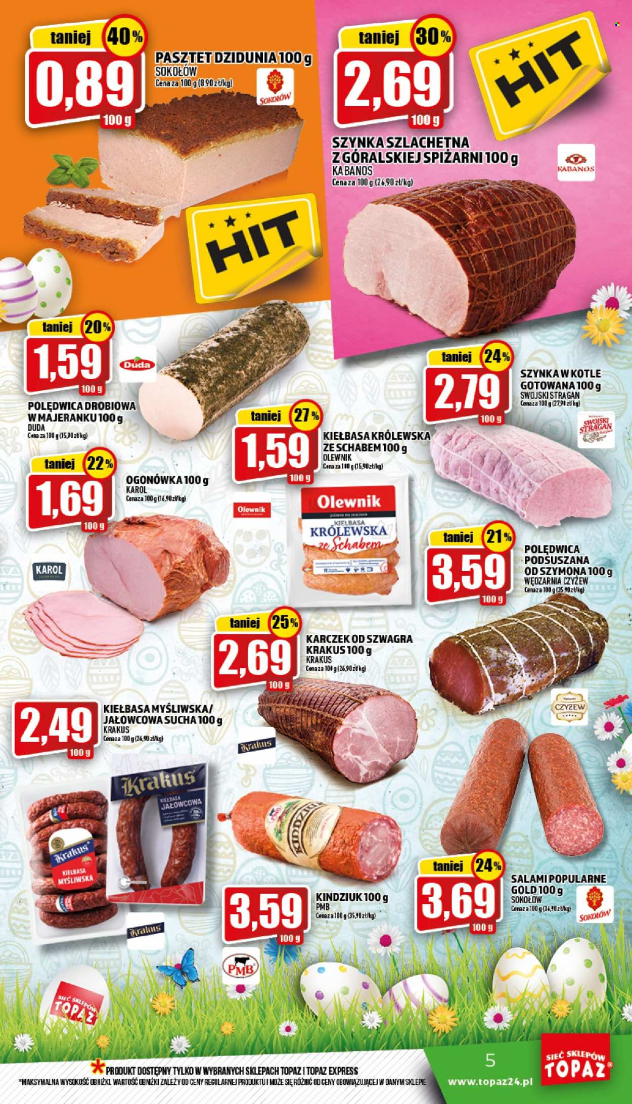 Gazetka Topaz - 7.04.2022 - 13.04.2022. Strona 5