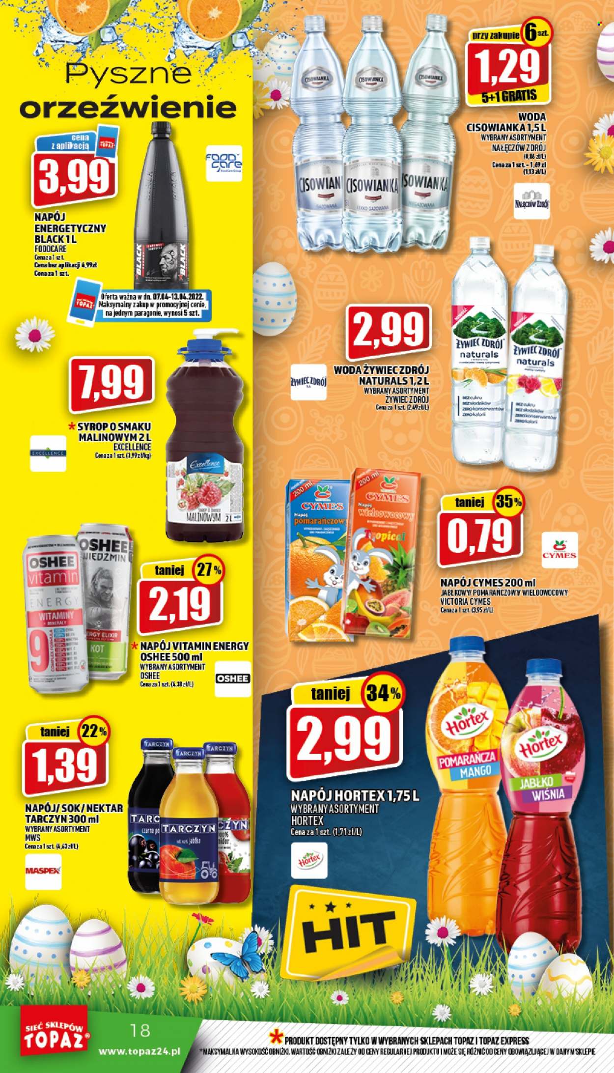 Gazetka Topaz - 7.04.2022 - 13.04.2022. Strona 18