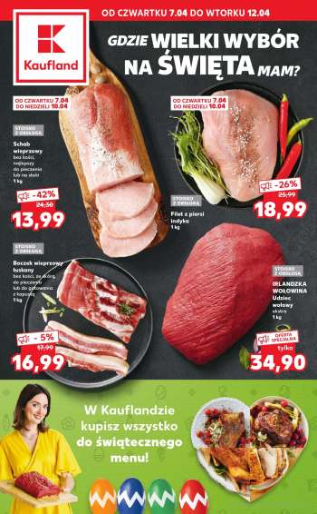 Gazetka Kaufland - 7.04.2022 - 12.04.2022.