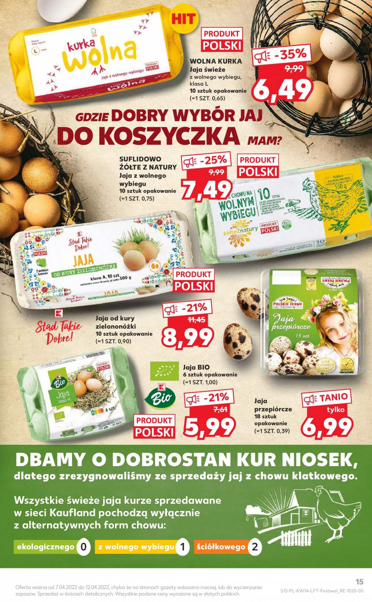 Gazetka Kaufland - 7.04.2022 - 12.04.2022. Strona 15