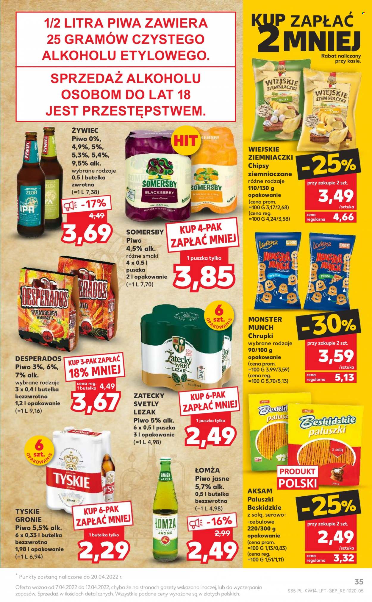 Gazetka Kaufland - 7.04.2022 - 12.04.2022. Strona 35