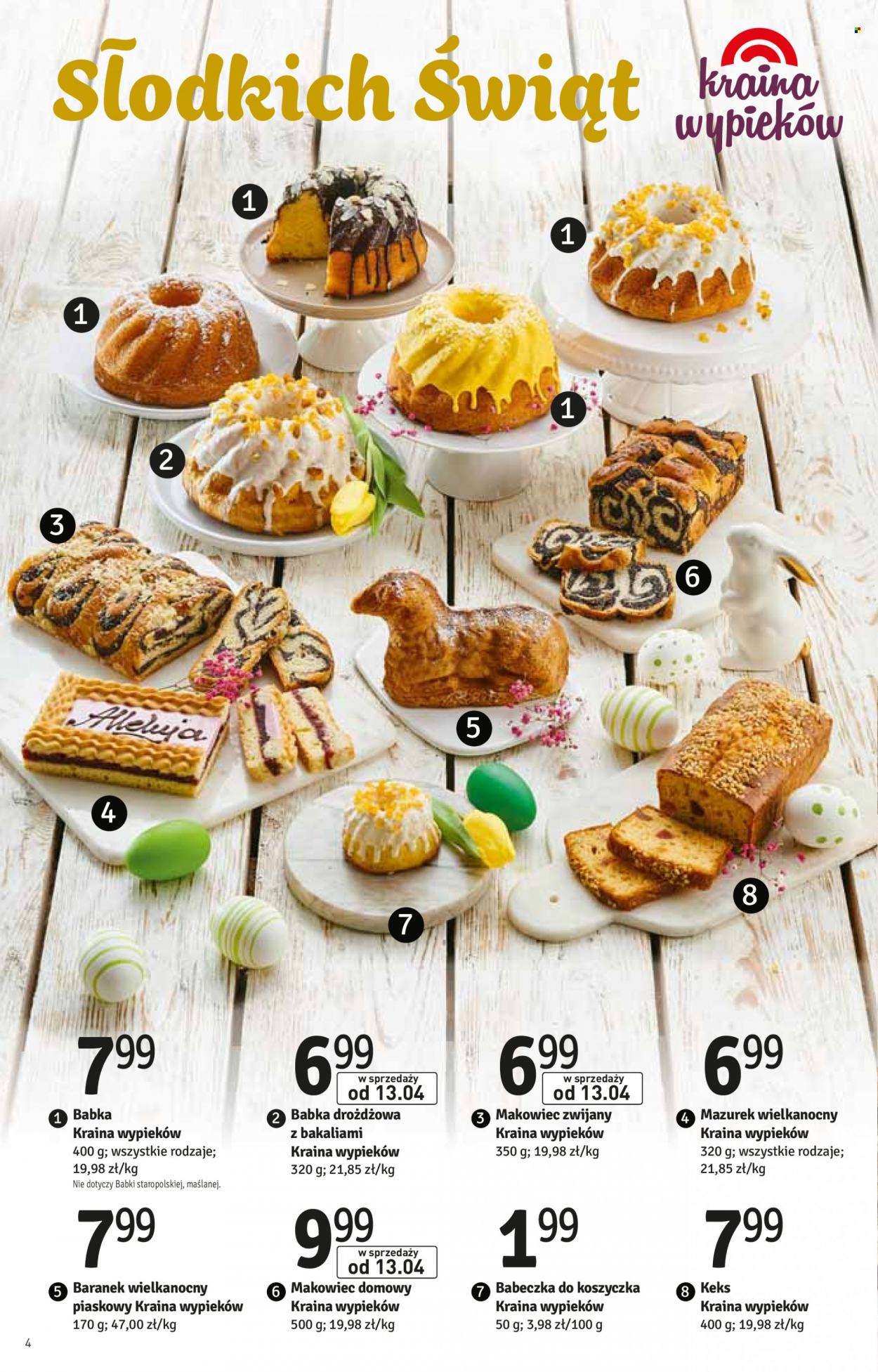 Gazetka Stokrotka Supermarket - 7.04.2022 - 13.04.2022. Strona 4