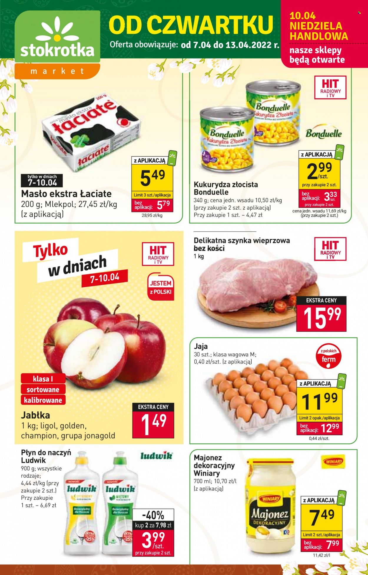 Gazetka Stokrotka Market - 7.04.2022 - 13.04.2022. Strona 1