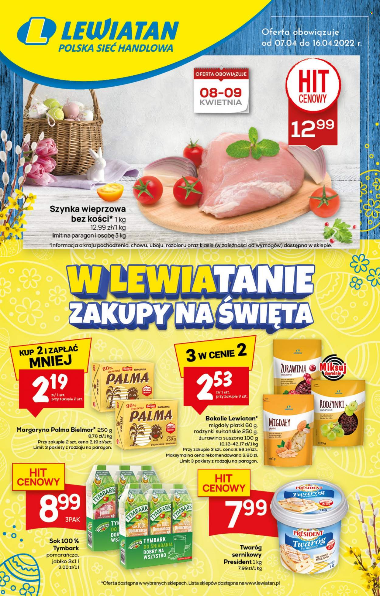 Gazetka Lewiatan - 7.04.2022 - 16.04.2022. Strona 1