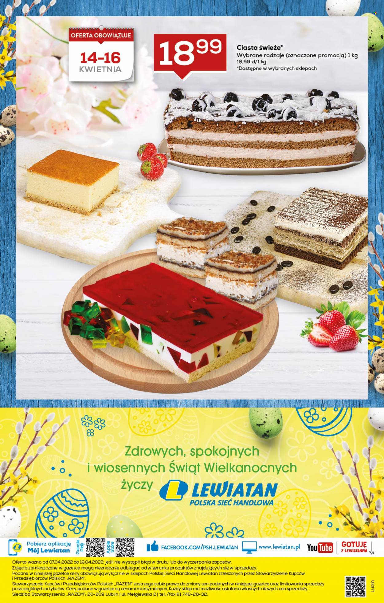 Gazetka Lewiatan - 7.04.2022 - 16.04.2022. Strona 12
