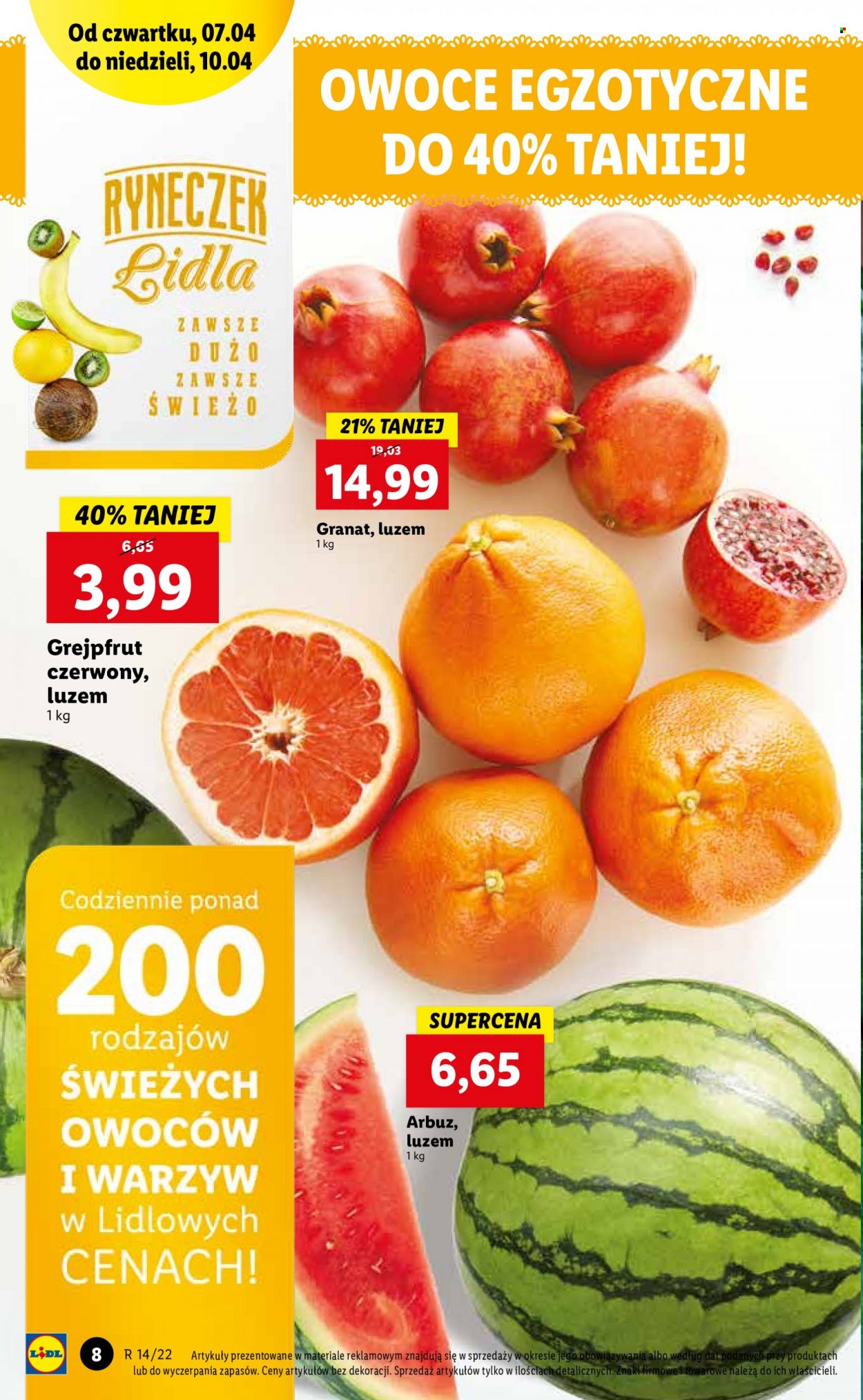 Gazetka Lidl - 7.04.2022 - 10.04.2022. Strona 8