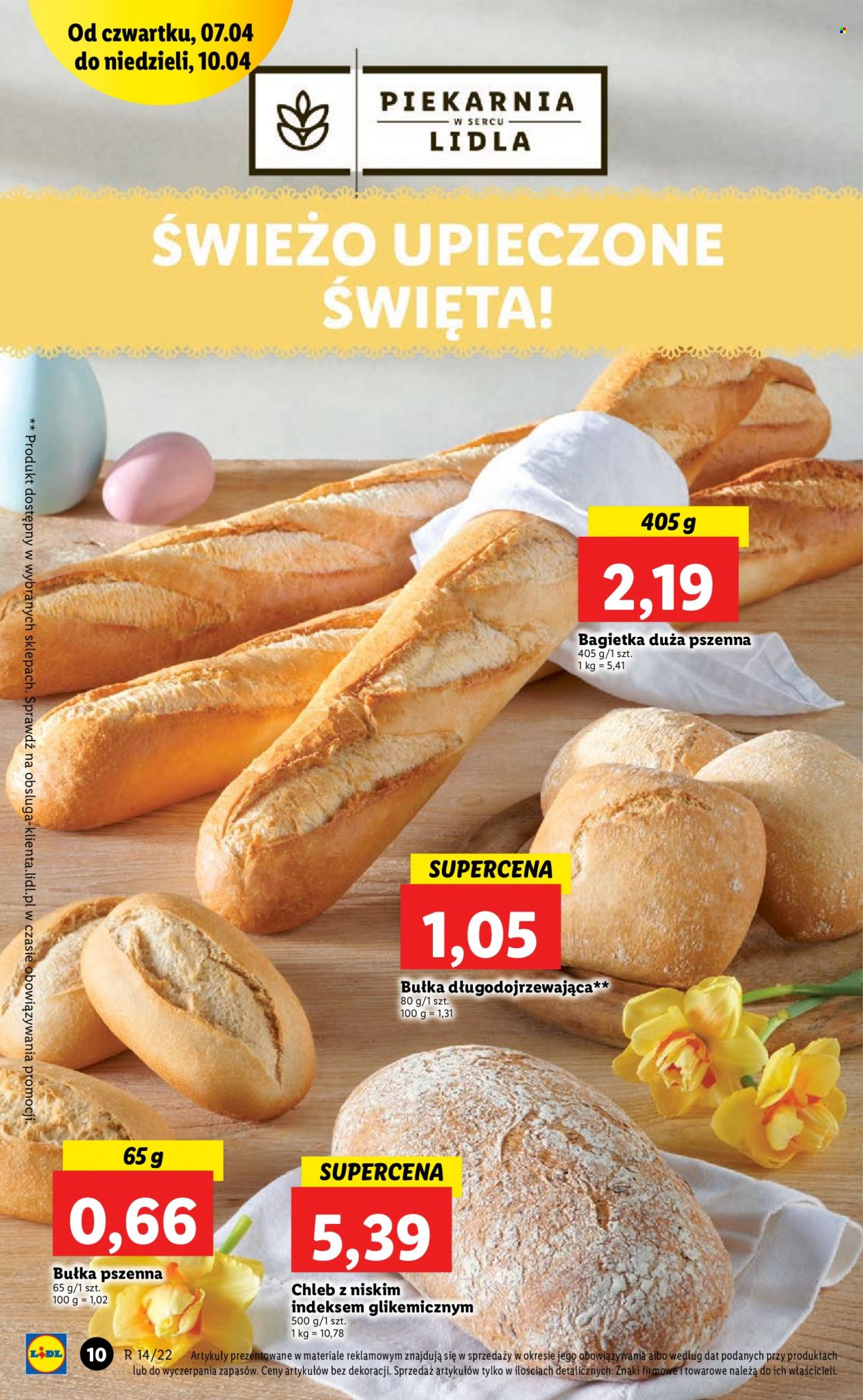 Gazetka Lidl - 7.04.2022 - 10.04.2022. Strona 10