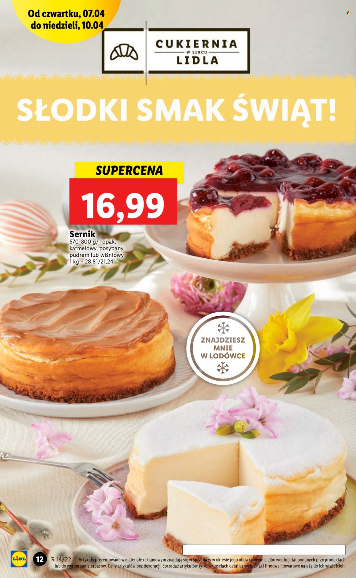 Gazetka Lidl - 7.04.2022 - 10.04.2022. Strona 12