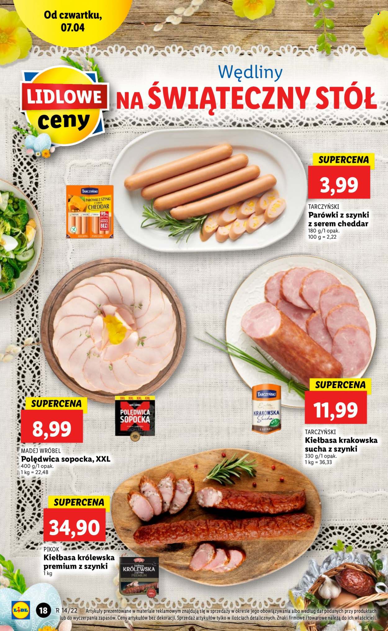 Gazetka Lidl - 7.04.2022 - 10.04.2022. Strona 18