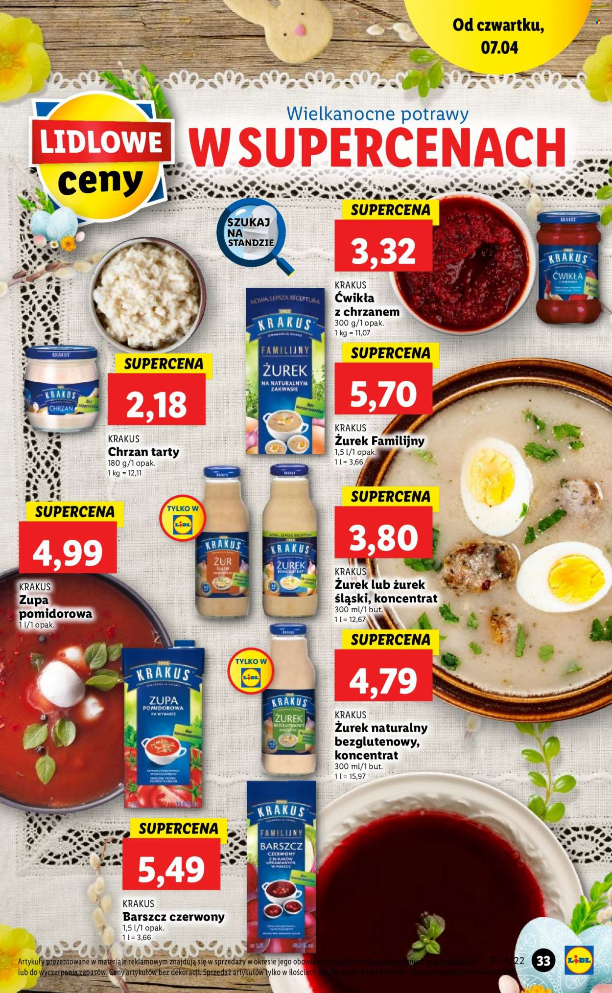 Gazetka Lidl - 7.04.2022 - 10.04.2022. Strona 33