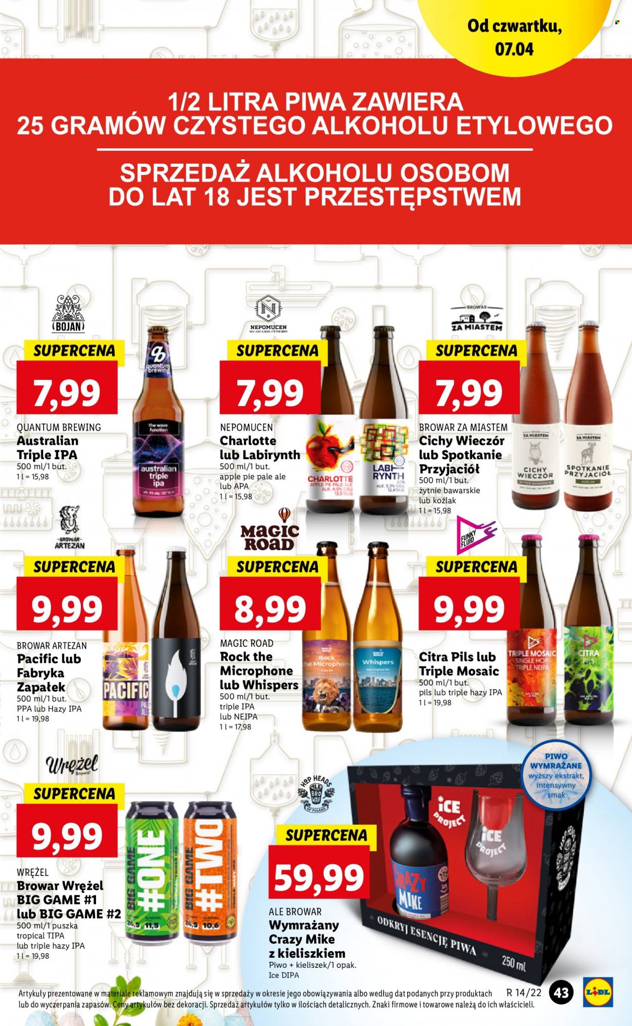 Gazetka Lidl - 7.04.2022 - 10.04.2022. Strona 43