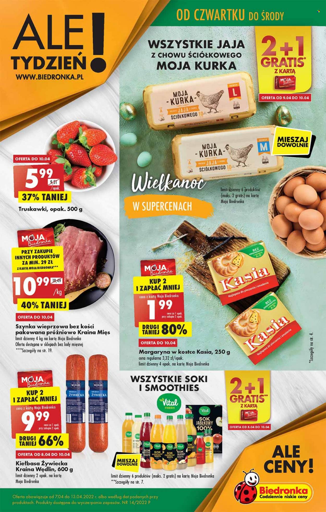 Gazetka Biedronka - 7.04.2022 - 13.04.2022. Strona 1