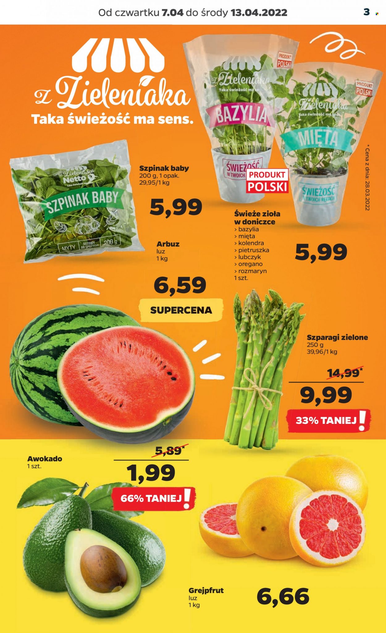 Gazetka Netto - 7.04.2022 - 13.04.2022. Strona 3