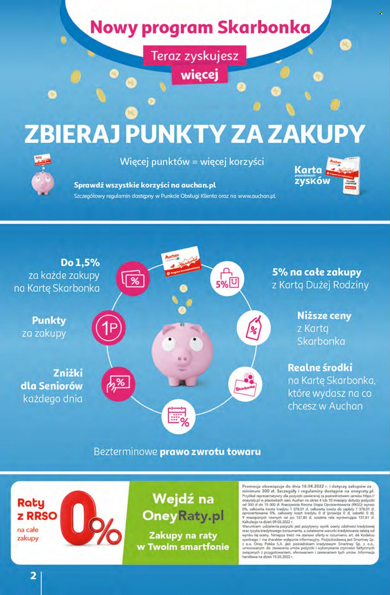 Gazetka Auchan - 7.04.2022 - 16.04.2022. Strona 2