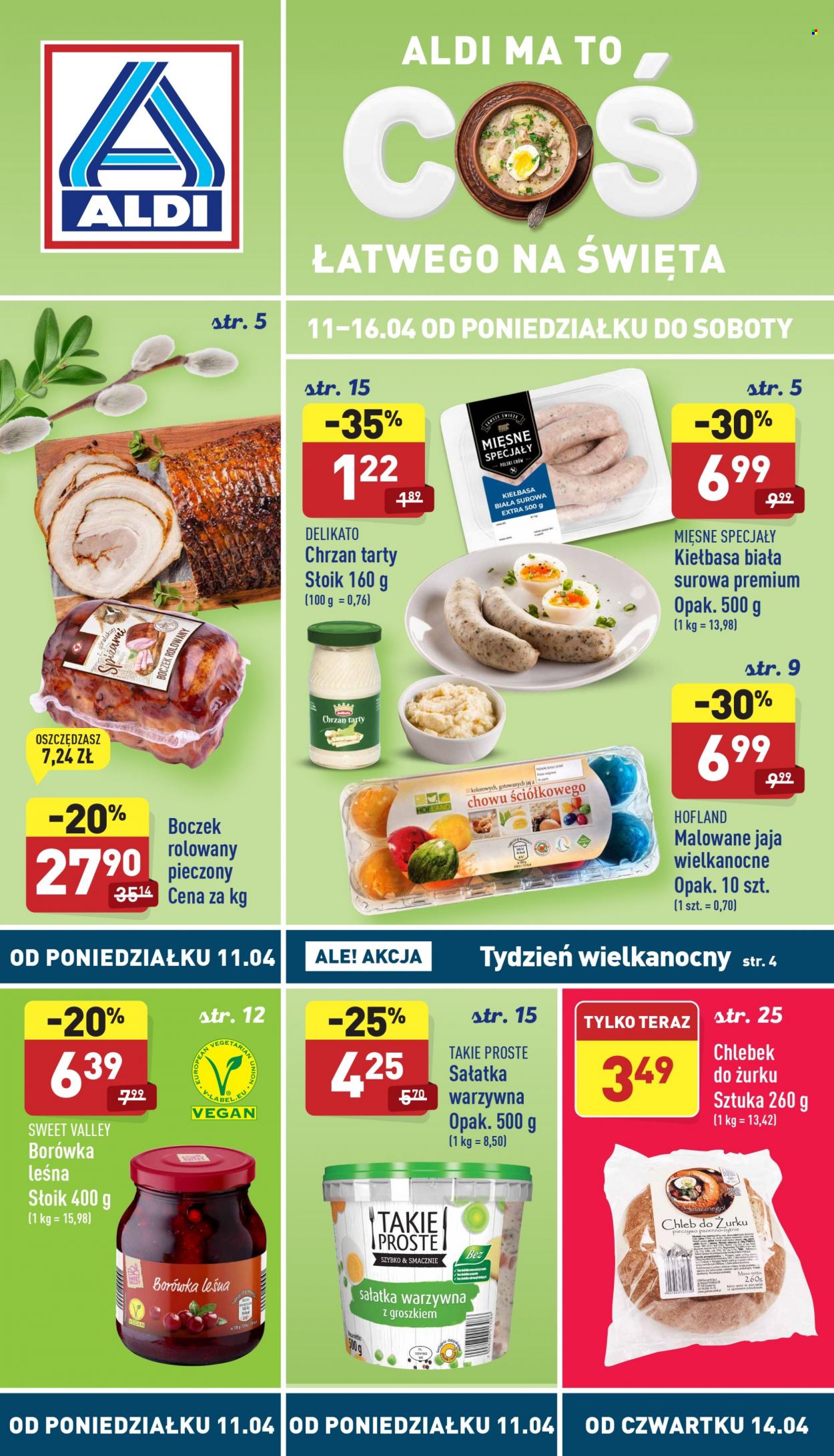 Gazetka ALDI - 11.04.2022 - 16.04.2022. Strona 1