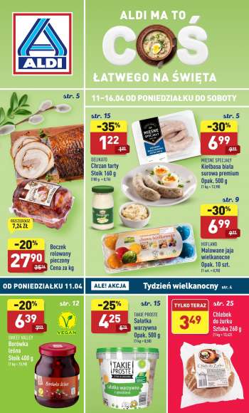 Gazetka ALDI - 11.04.2022 - 16.04.2022.