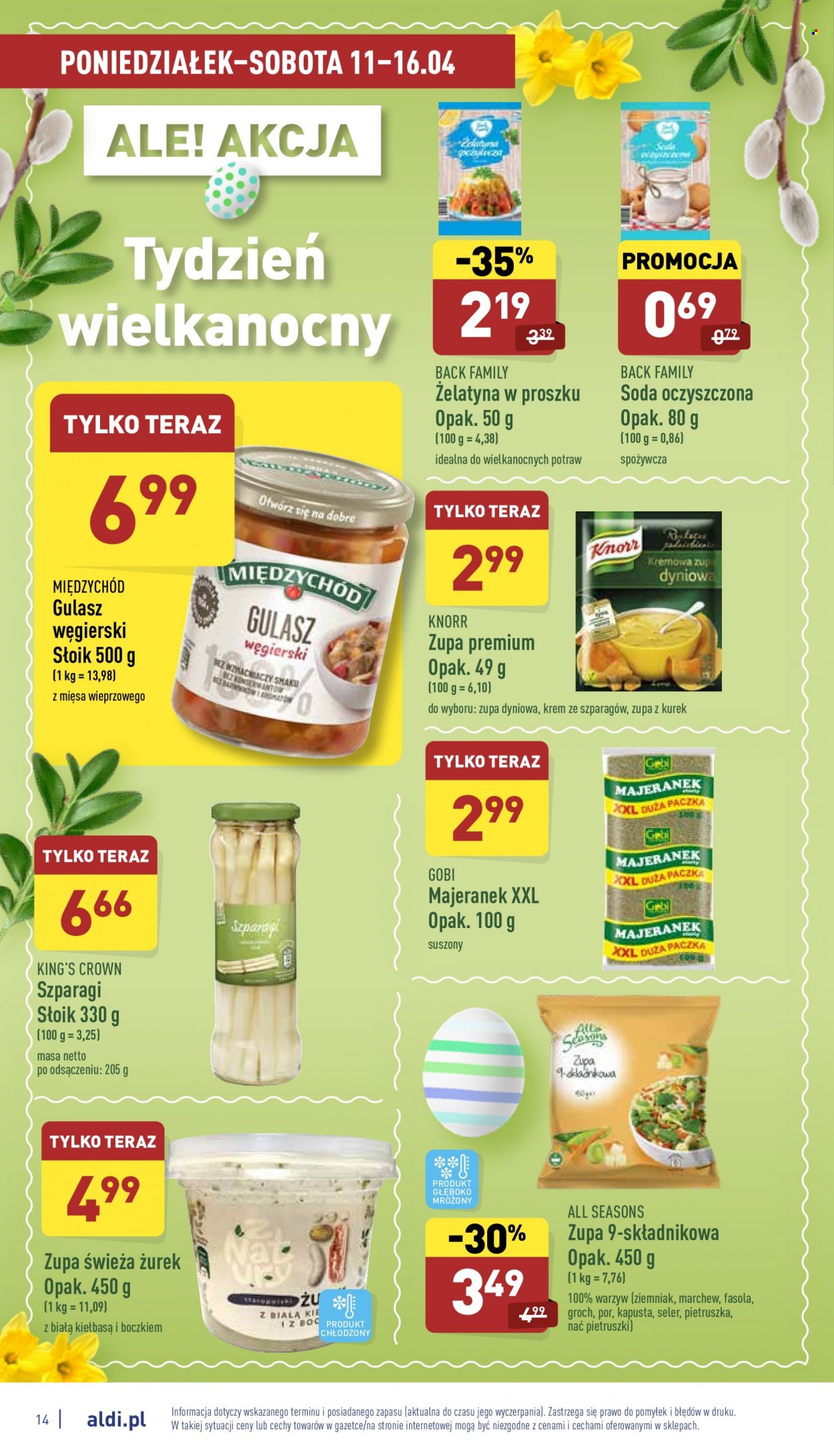 Gazetka ALDI - 11.04.2022 - 16.04.2022. Strona 14