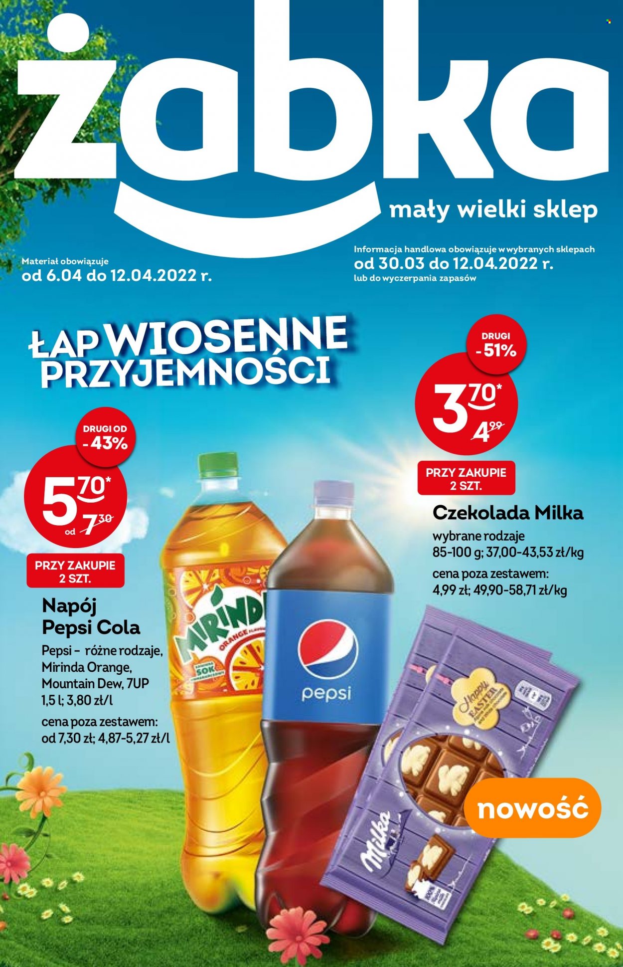Gazetka Żabka - 30.03.2022 - 12.04.2022. Strona 1