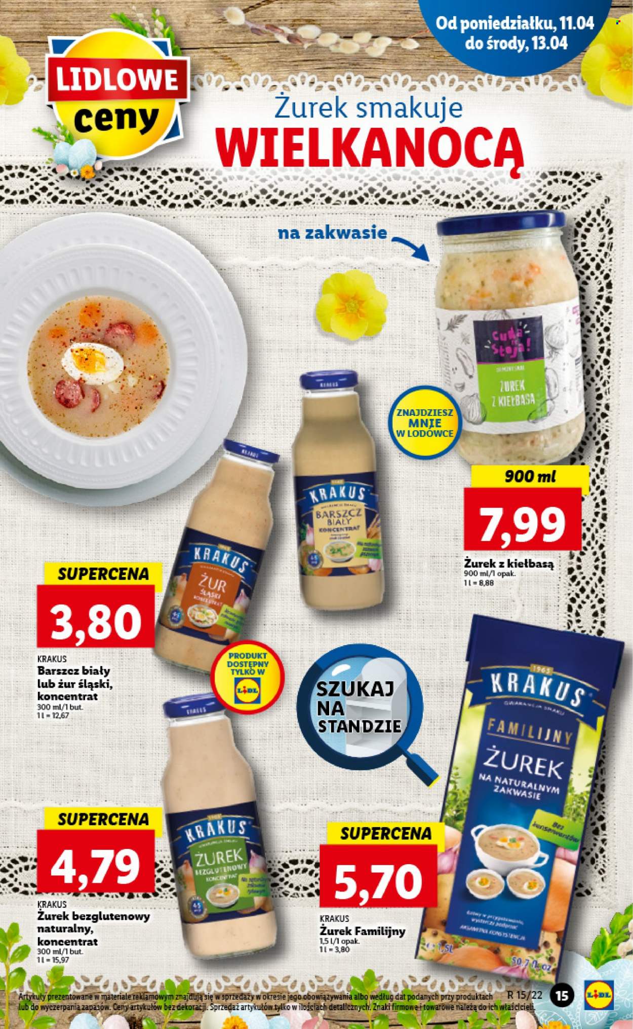 Gazetka Lidl - 11.04.2022 - 13.04.2022. Strona 15