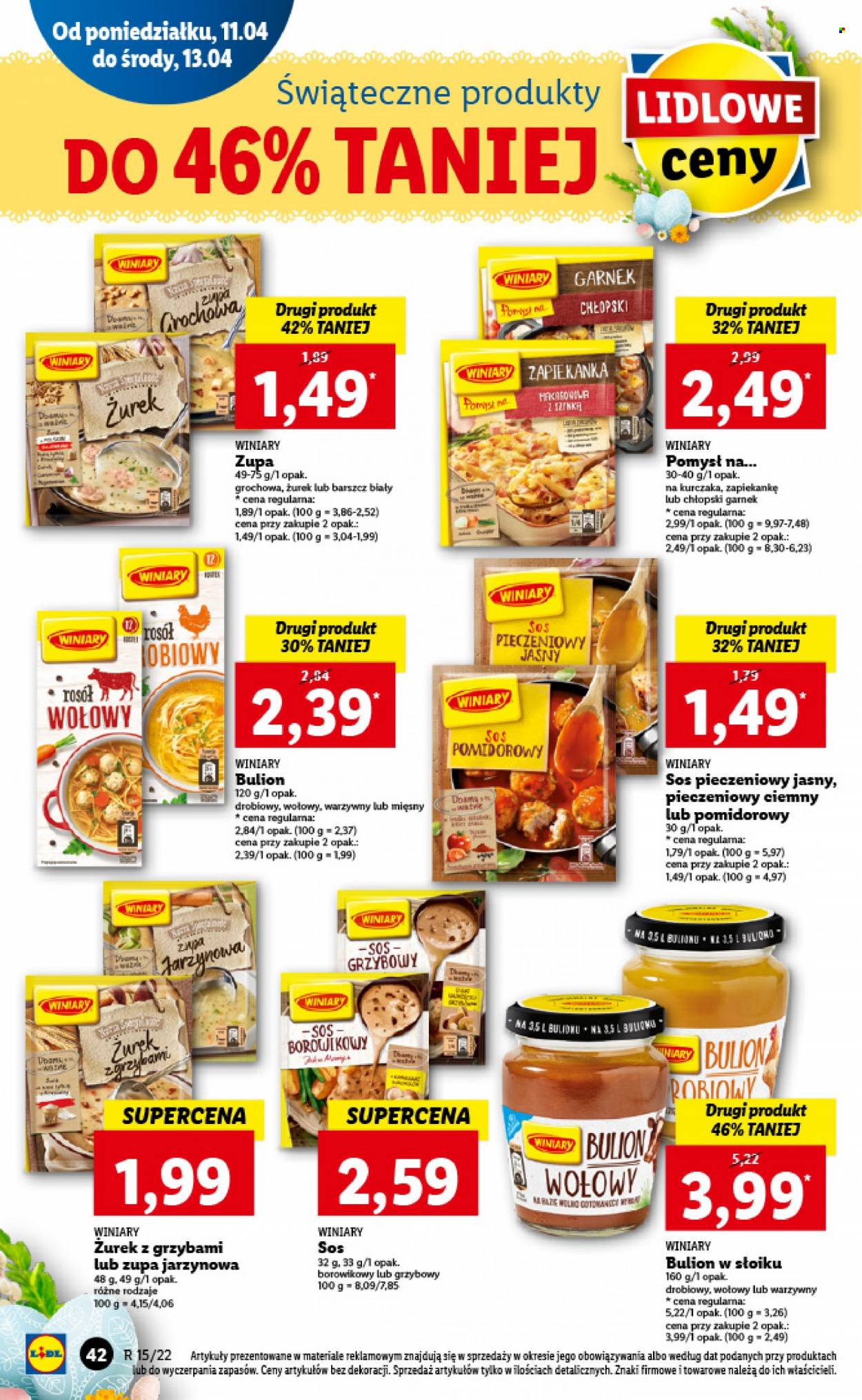 Gazetka Lidl - 11.04.2022 - 13.04.2022. Strona 42