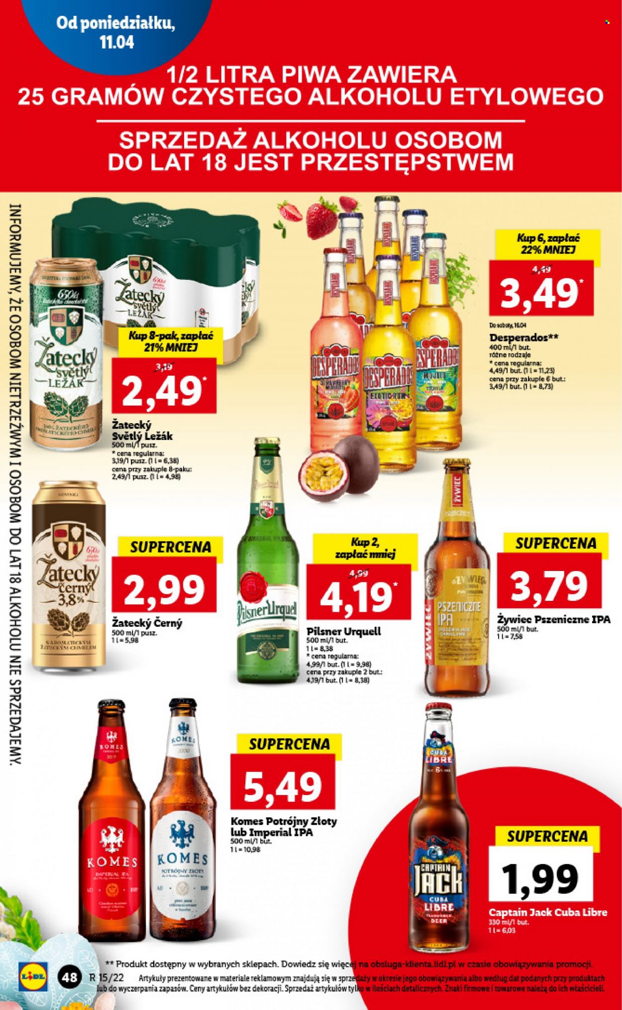 Gazetka Lidl - 11.04.2022 - 13.04.2022. Strona 48