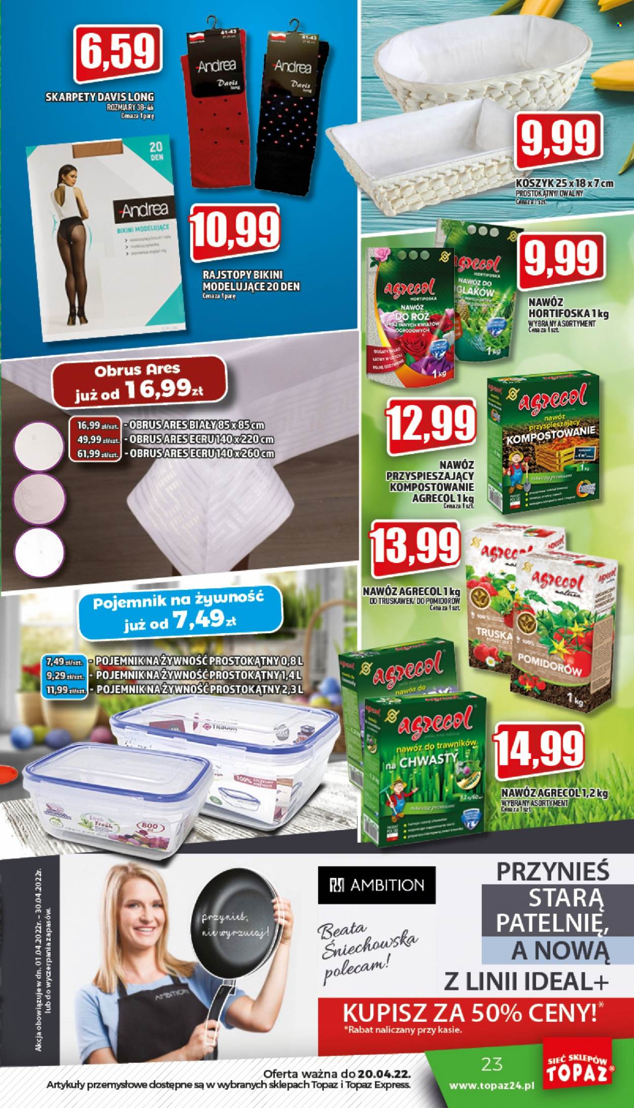 Gazetka Topaz - 14.04.2022 - 20.04.2022. Strona 23